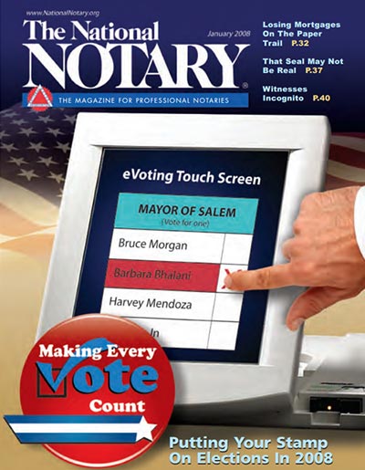 The National Notary - January 2008